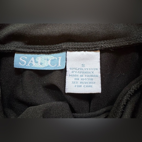 Saucy Asymmetrical Black High Waist Skirt - Picture 8 of 11